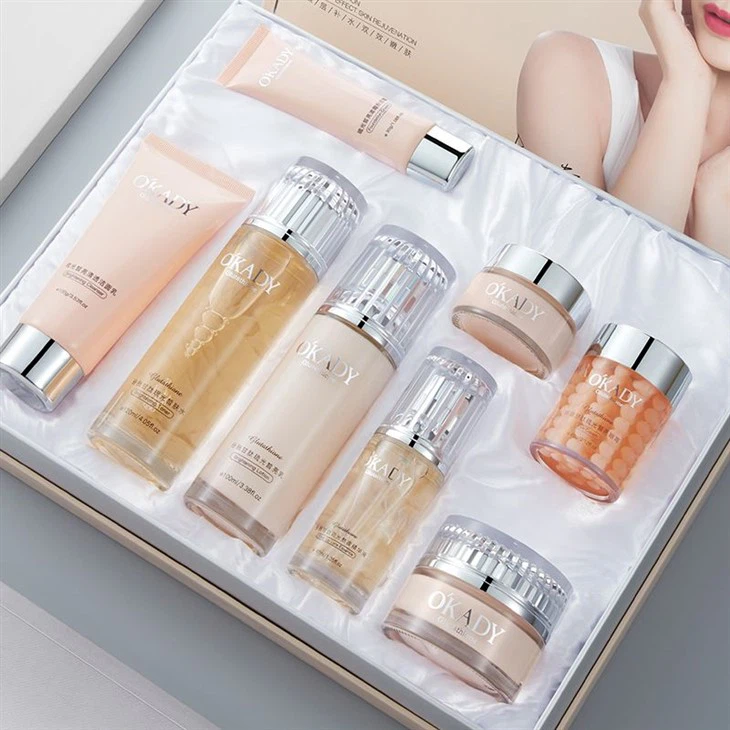 Glutathione Glazed Brightening Skin Care Set p5(001)